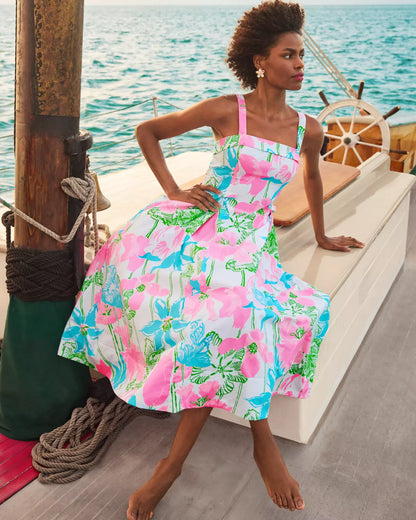 RISSY MIDI DRESS