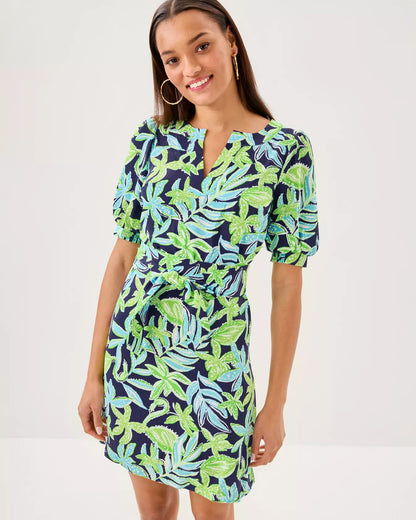 OLIVINE SHORT SLEEVE DRES
