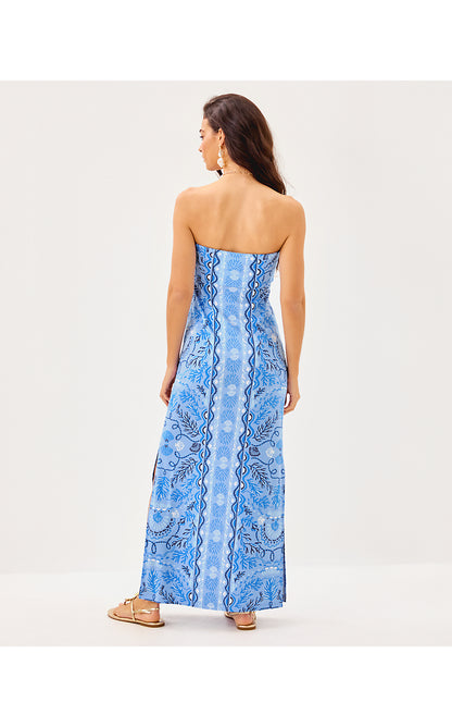 NOA STRAPLESS MAXI DRESS