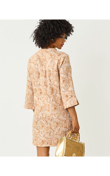 ANNADETTA LINEN TUNIC DRE