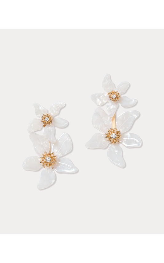 PLUMES IN BLOOM EARRINGS