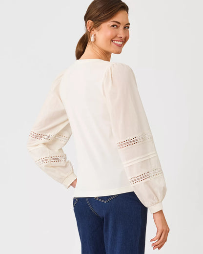RONSON LONG SLEEVE KNIT T