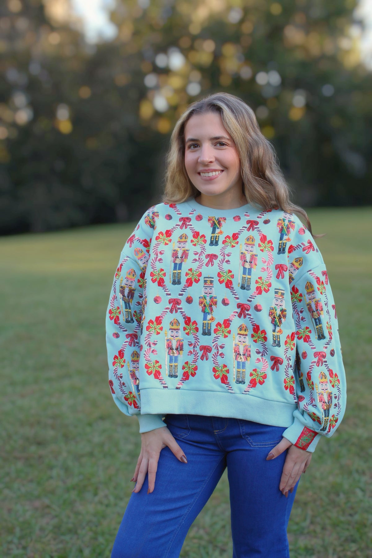 Candy Cane Sweatshirt