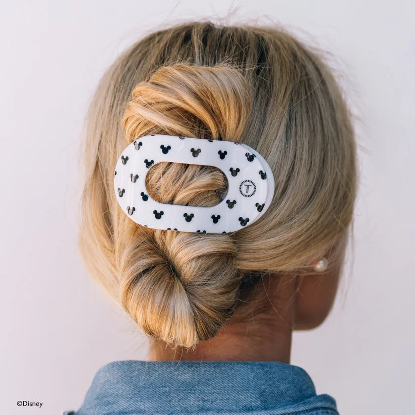 Flat Round Hair Clip - Large - The Iconic Mickey Mouse