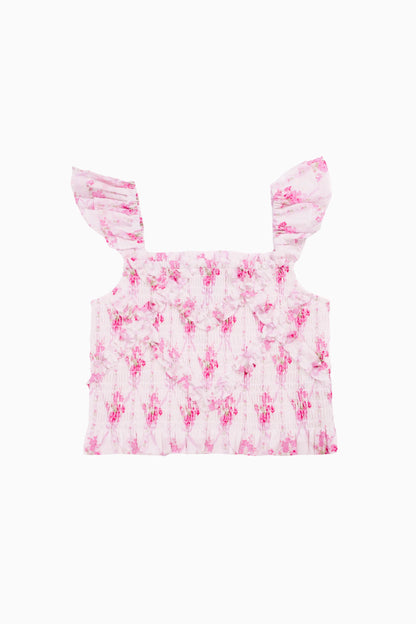 The Hallie Ruched Tween Top
