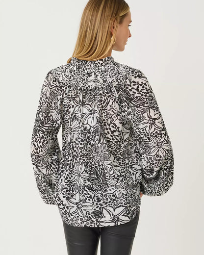 LOURDES LONG SLEEVE TOP