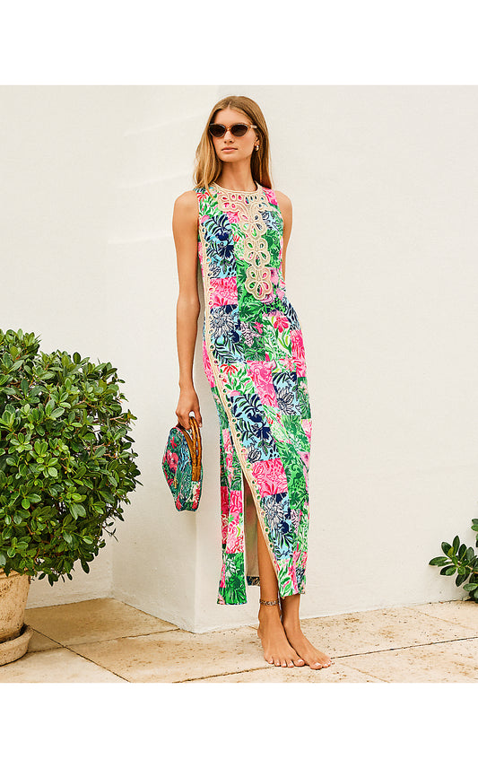 EDITA MAXI SHIFT DRESS