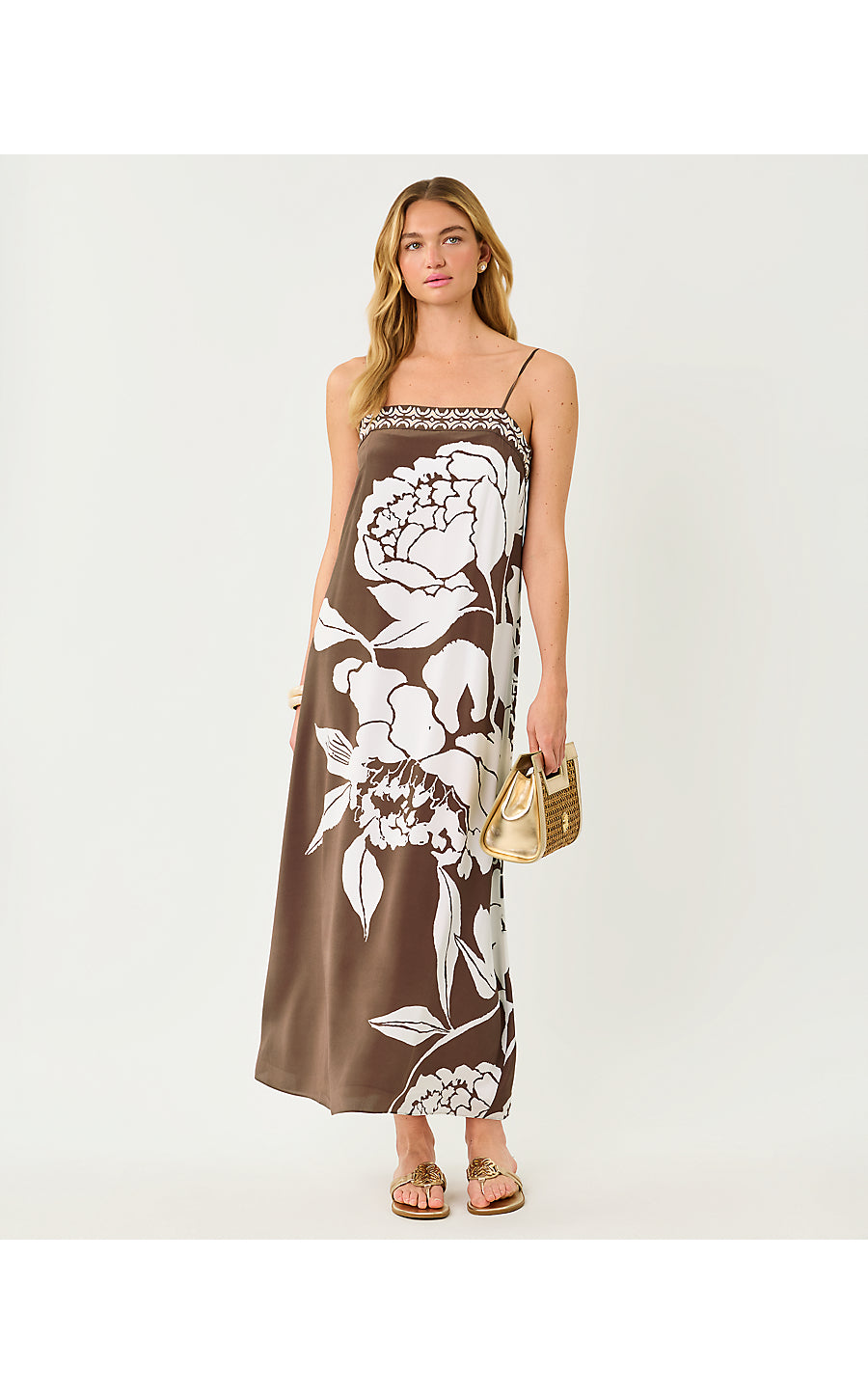 JESSLYN SILK MAXI SLIP DR