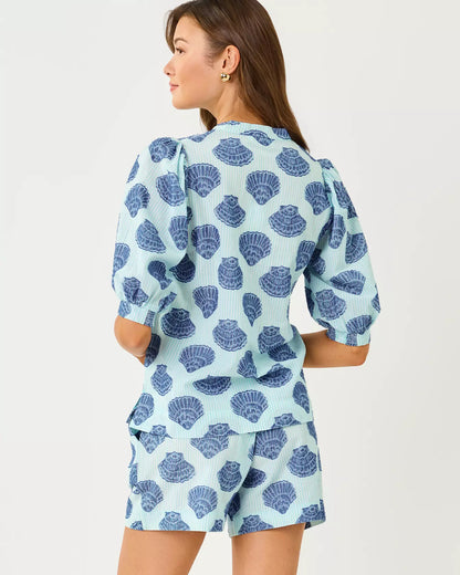 MIALEIGH ELBOW SLEEVE TOP