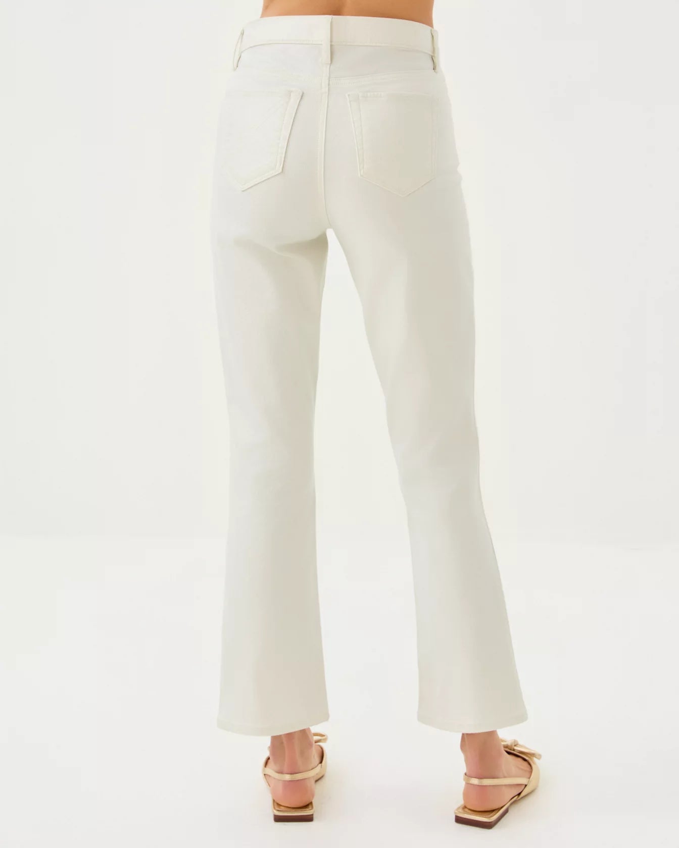 LIZA SHIMMER CROP FLARE