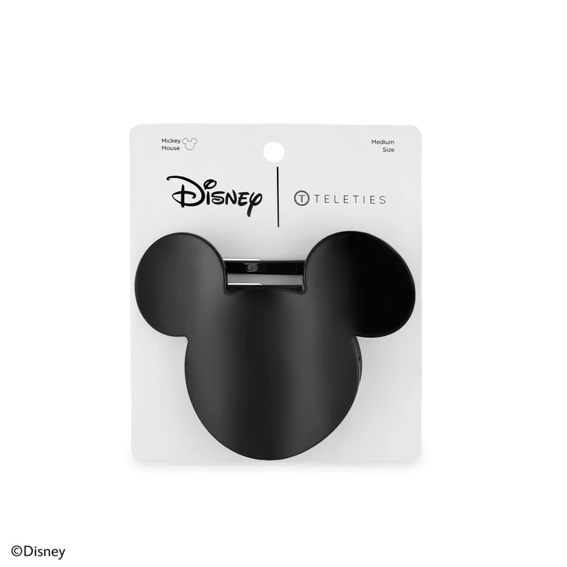Flat Hair Clip - Medium - Mickey Mouse Shaped