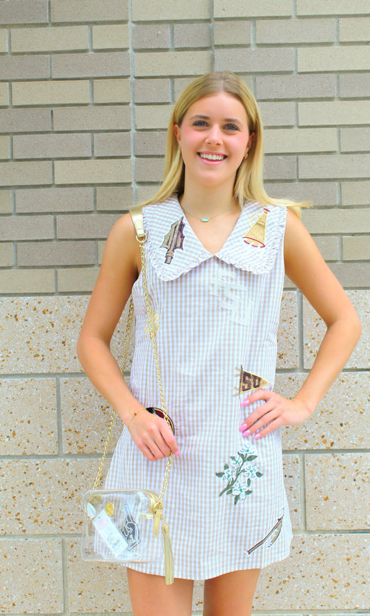FSU Gingham Dress