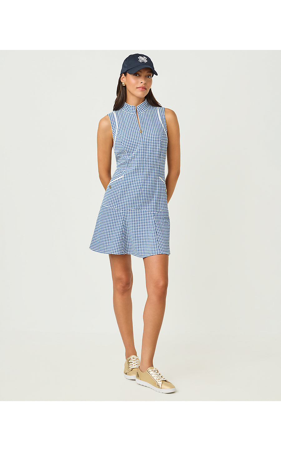 KATHY FLOUNCE DRESS UPF 5