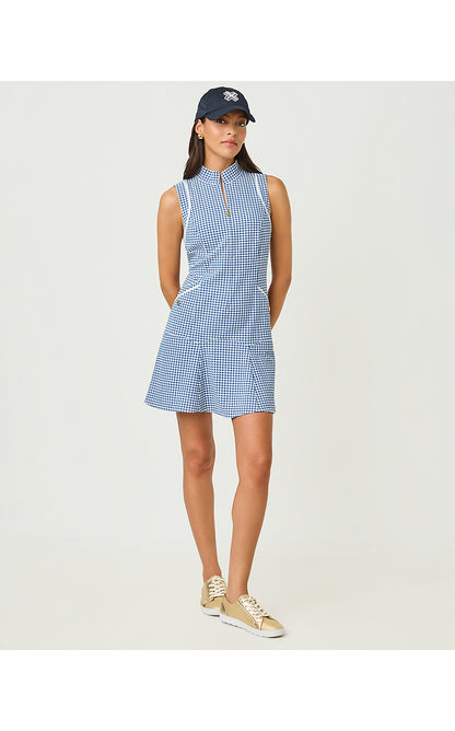 KATHY FLOUNCE DRESS UPF 5