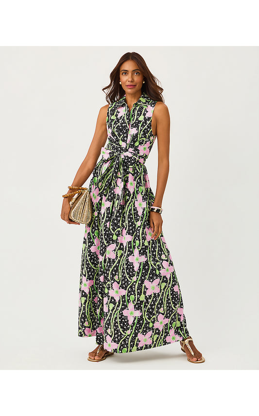 MARRIA STRETCH MAXI DRESS