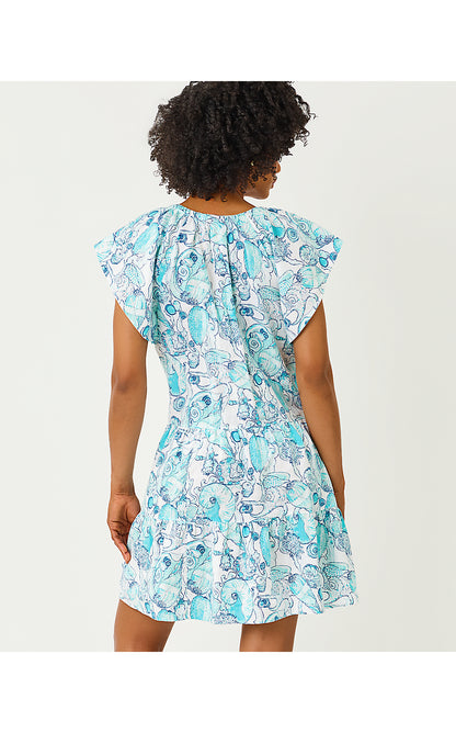 NORELLA LINEN DRESS