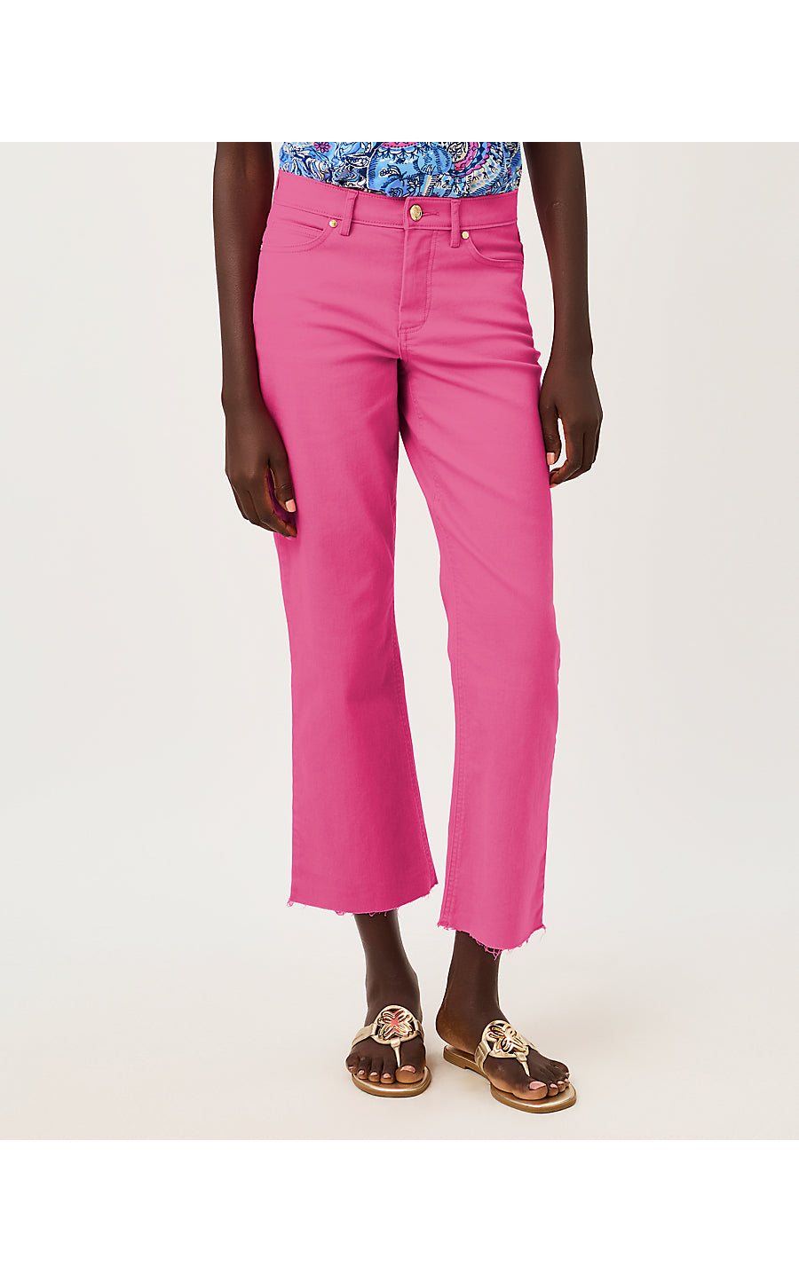 LINDESSA HIGH RISE CROP J