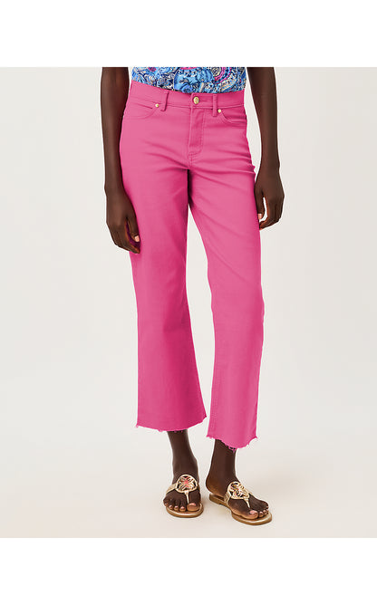 LINDESSA HIGH RISE CROP J
