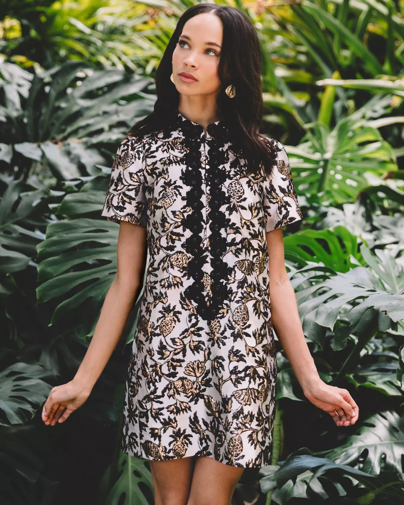 TEDDY JACQUARD SHIFT