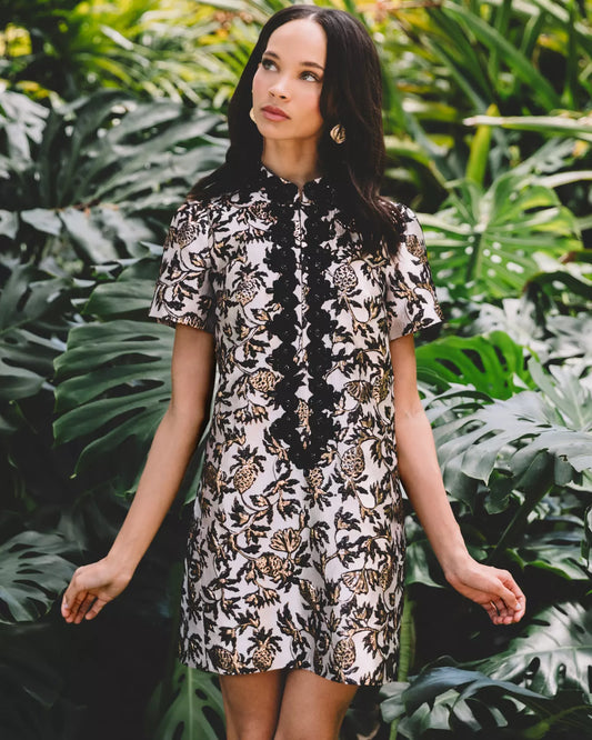 TEDDY JACQUARD SHIFT