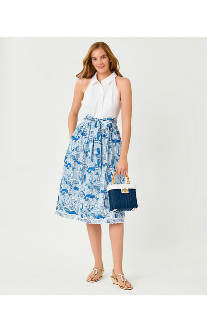 MAURITZIA MIDI SHIRTDRESS