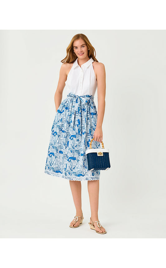 MAURITZIA MIDI SHIRTDRESS