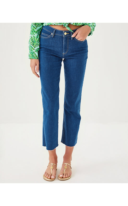 LINDESSA HIGH RISE CROP J