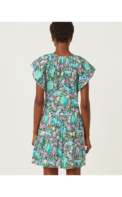 NORELLA LINEN DRESS