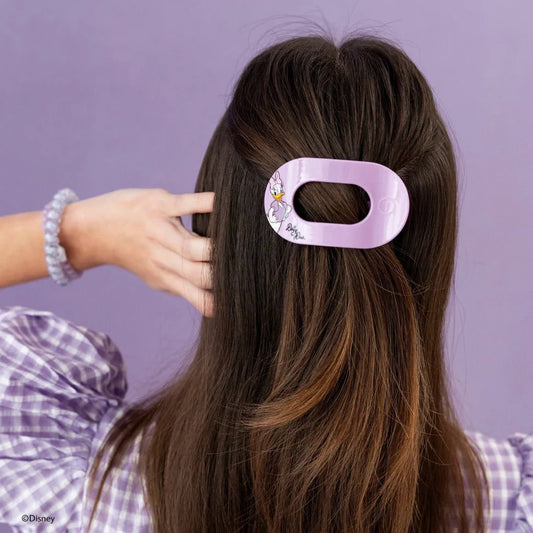 Flat Round Hair Clip - Small - Daisy Duck