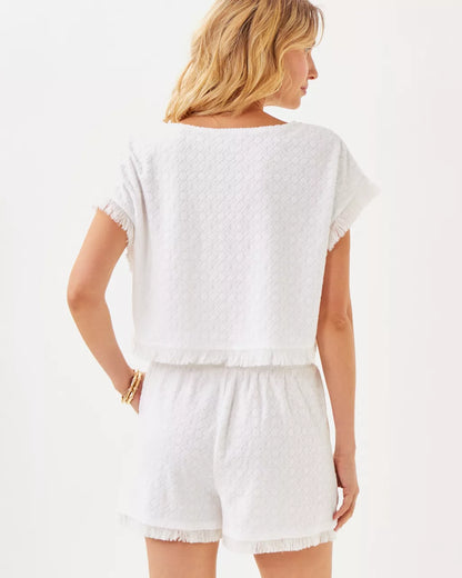 AZZI TERRY COVERUP TOP