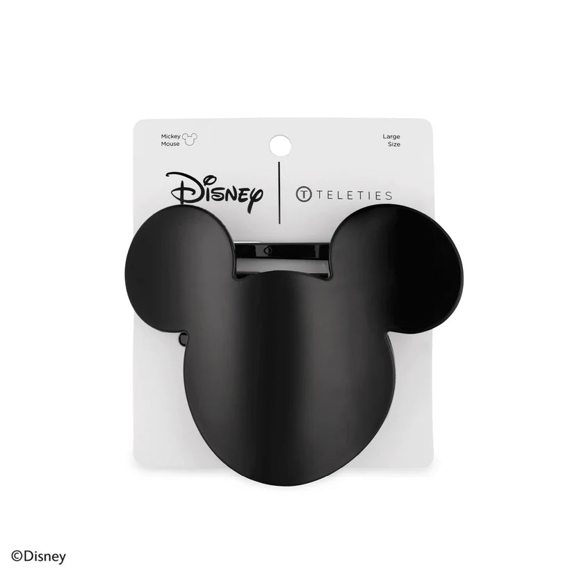 Flat Hair Clip - Large - Mickey Mouse Shaped