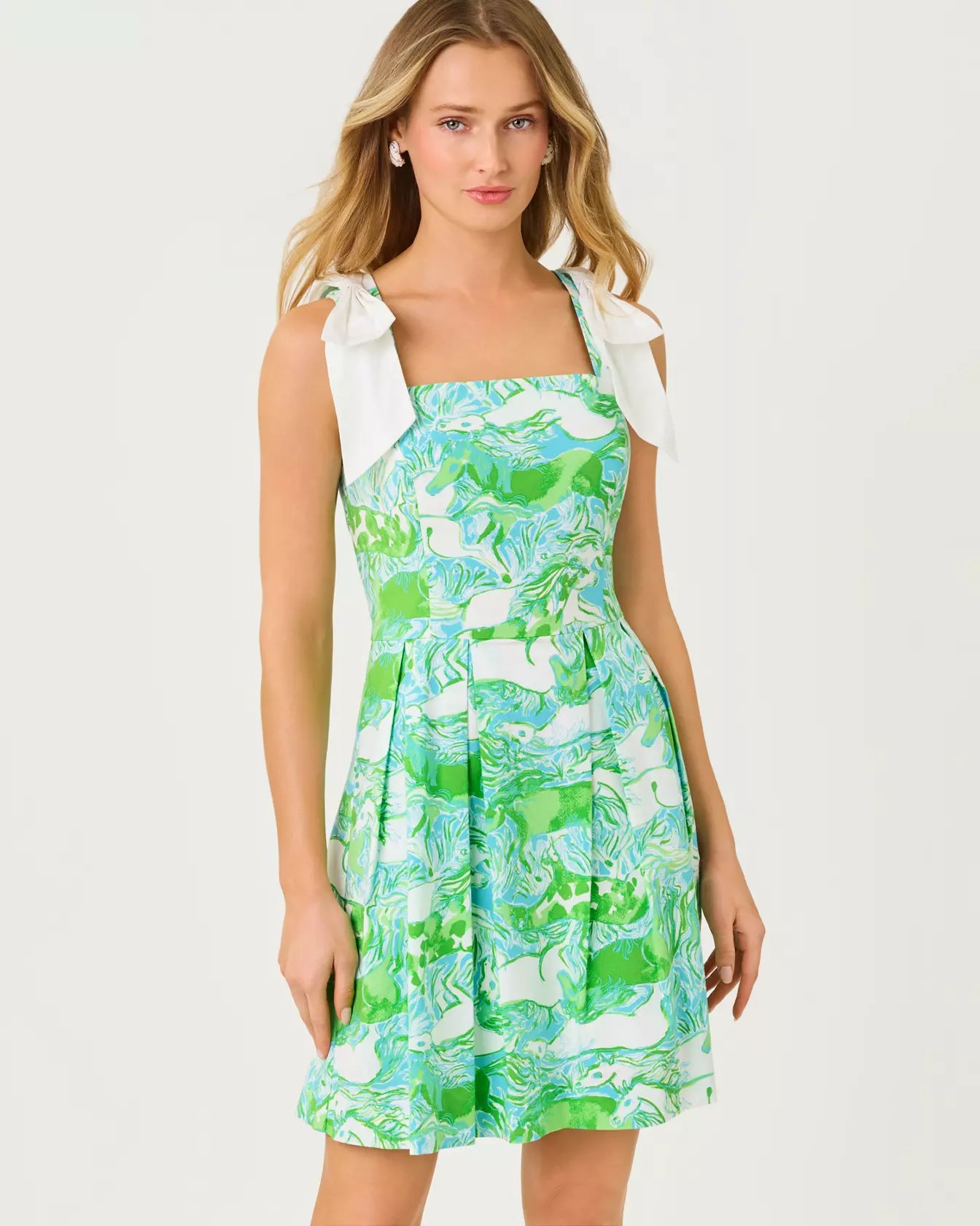 CERESE SKIRTED ROMPER