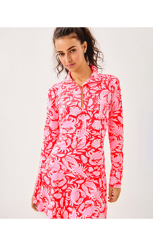 JUSTINE HALF ZIP UPF 50+