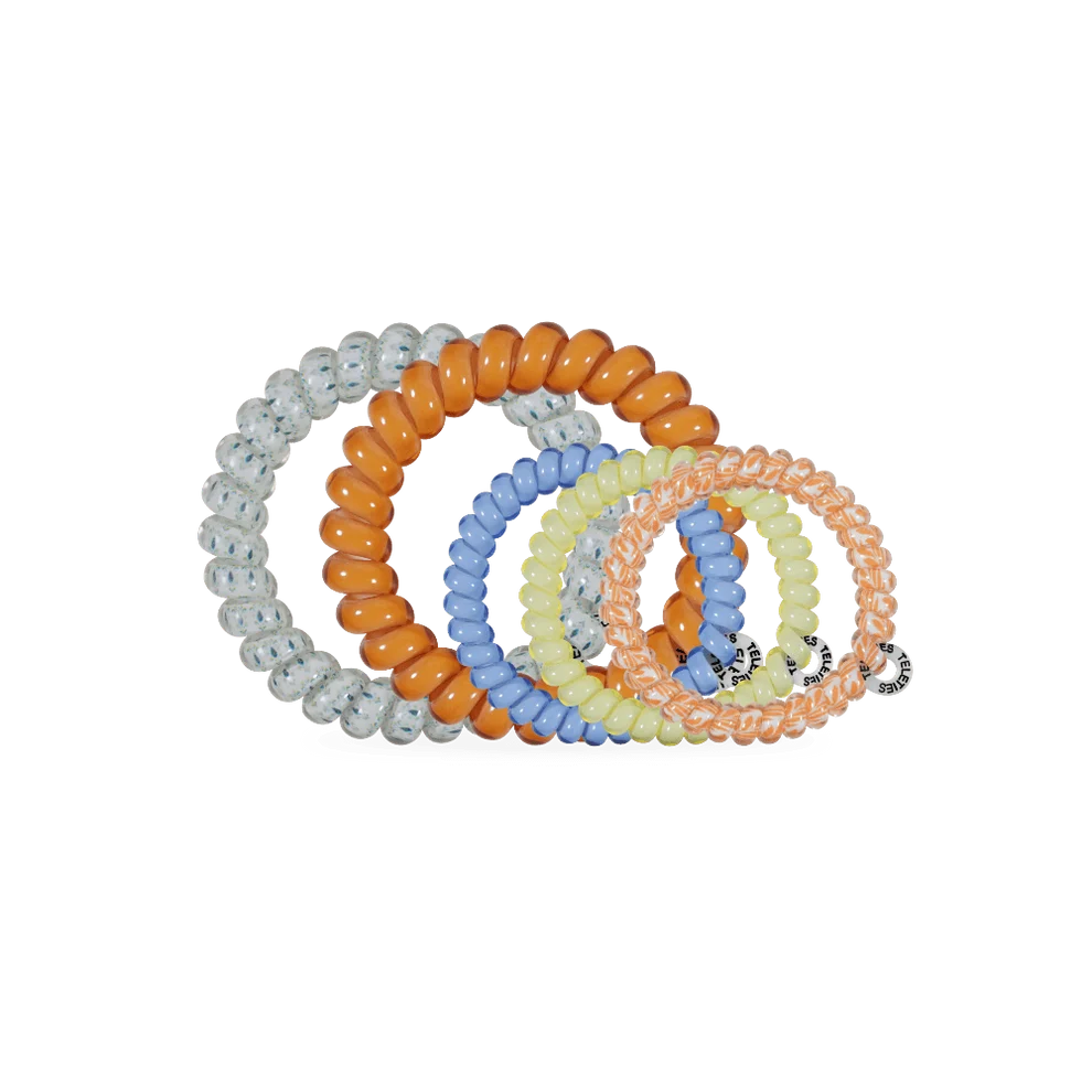 BEACH CLUB MIXED PACK HAIR TIES