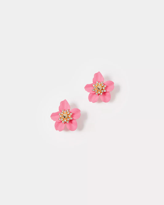 SMALL ORCHID EARRINGS