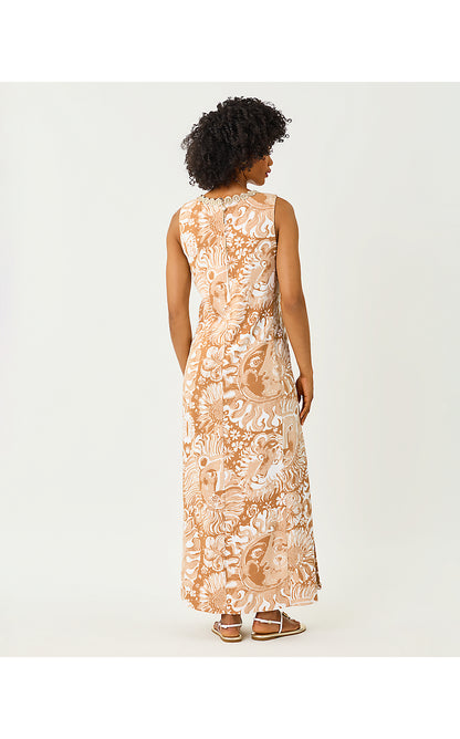 EDITA MAXI SHIFT DRESS