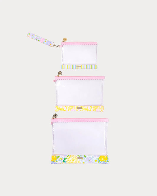Carryall Trio Pouch Set, Lilly Garden Home