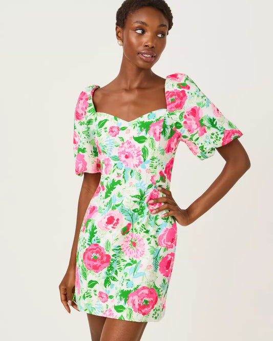 JUSTINA SKIRTED ROMPER