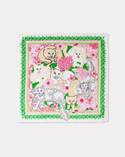 POINCIANA SILK SCARF