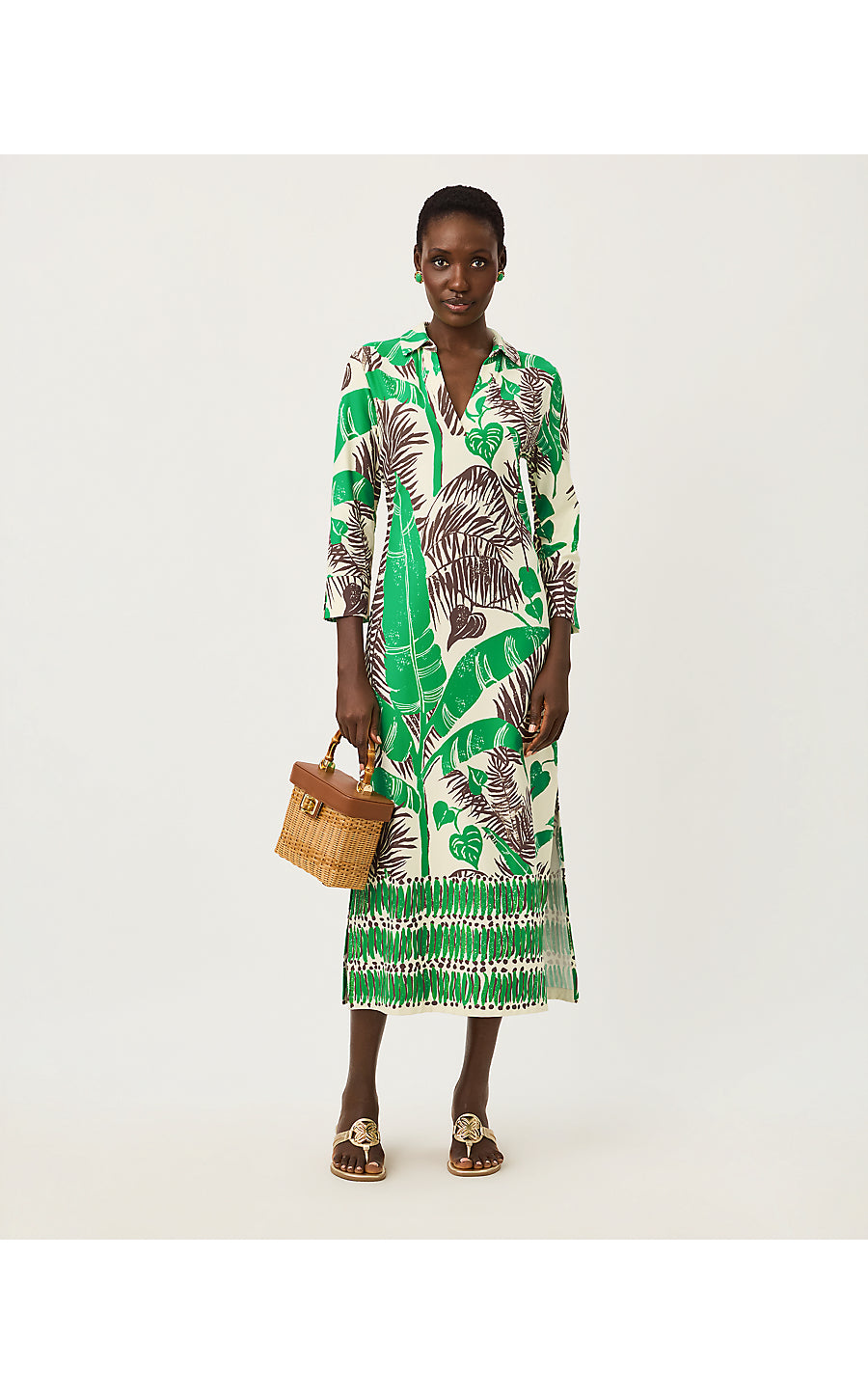 MANDI UPF 50+ MIDI DRESS