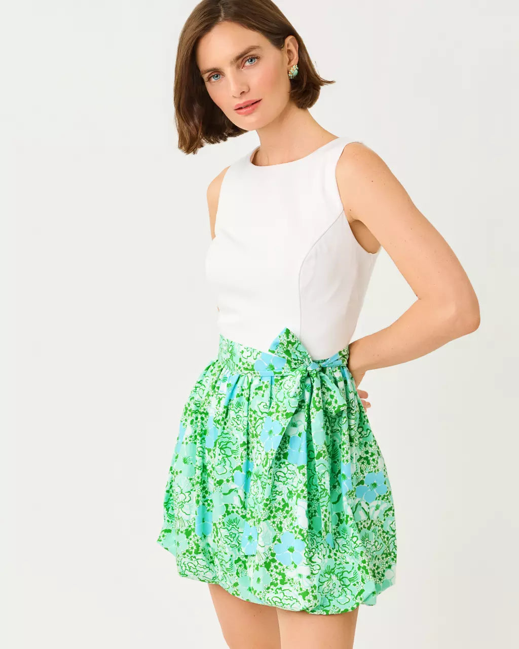 ROSEMARY SKIRTED ROMPER