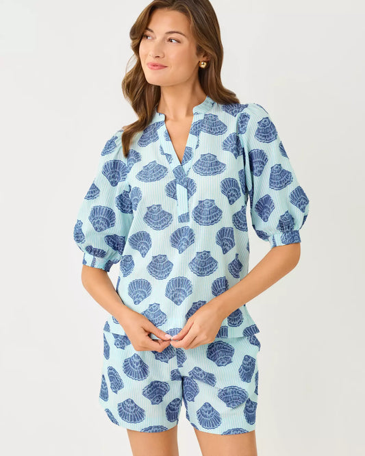 MIALEIGH ELBOW SLEEVE TOP