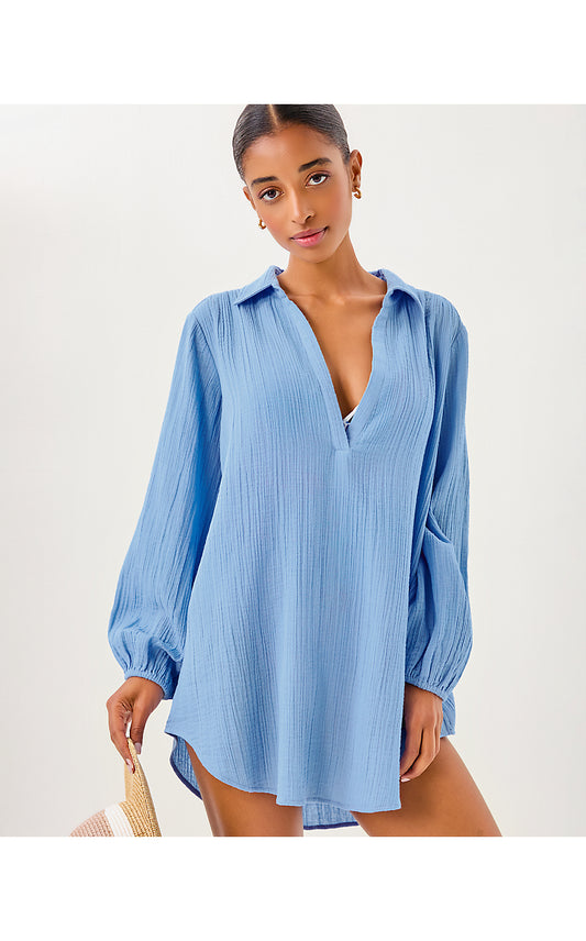 KIQUE LONG SLEEVE COVERUP