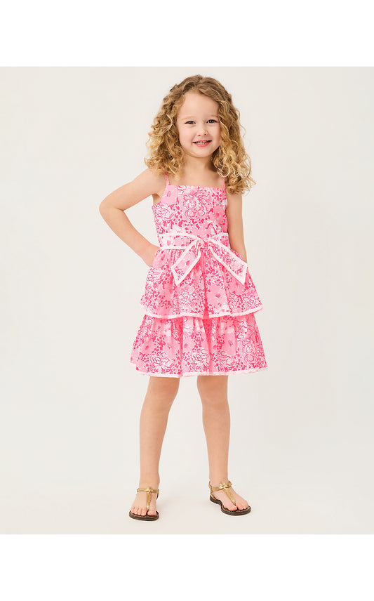 AMBIE RUFFLE DRESS
