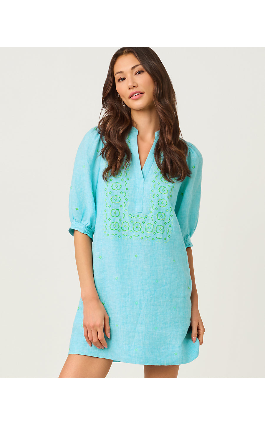 MIALEIGH ELBOW SLEEVE LIN