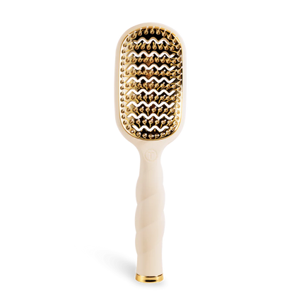 VENTED HAIR BRUSH - TAN