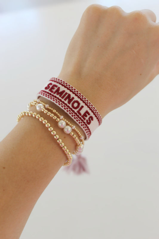 "Seminoles" Kenzie Collective Bracelet with charm