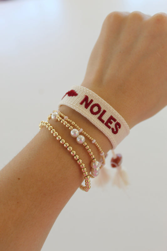 "Noles" Kenzie Collective Bracelet with charm