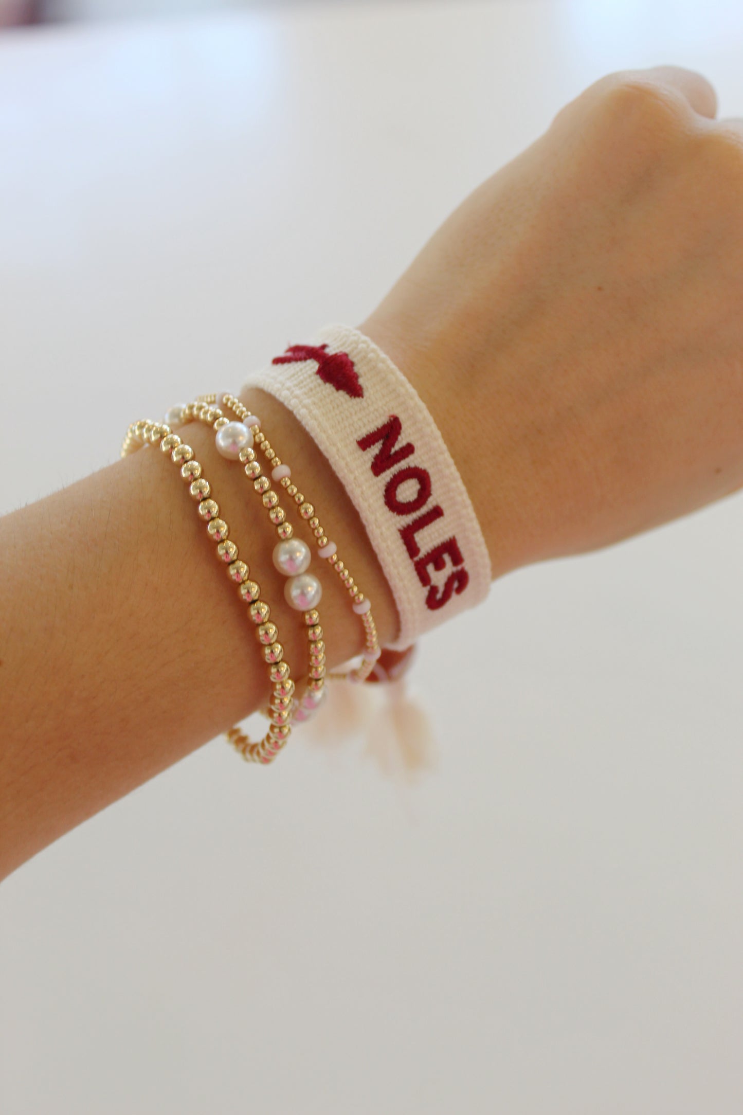 "Noles" Kenzie Collective Bracelet with charm