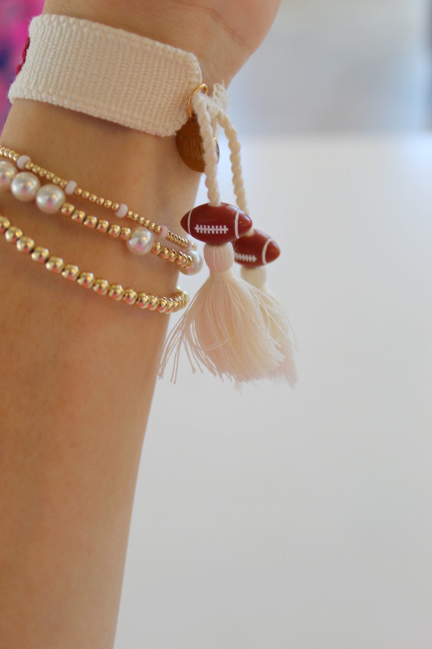 "Noles" Kenzie Collective Bracelet with charm